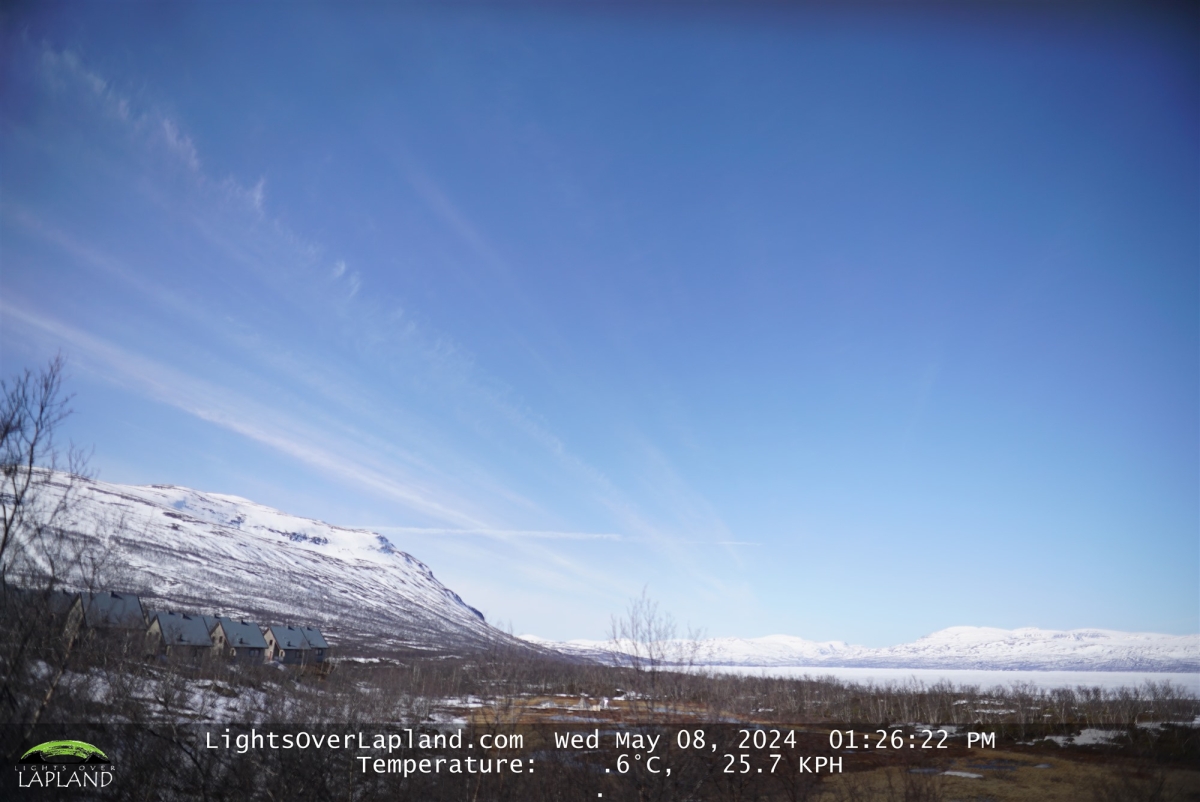 Lights Over Lapland, Abisko, Sweden aurora live camera
